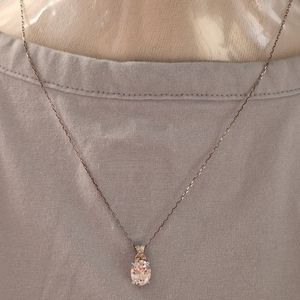 Silver Necklace and Pendant